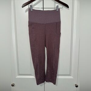 Patagonia Lightweight Pocket Capri Power Leggings Purple XS